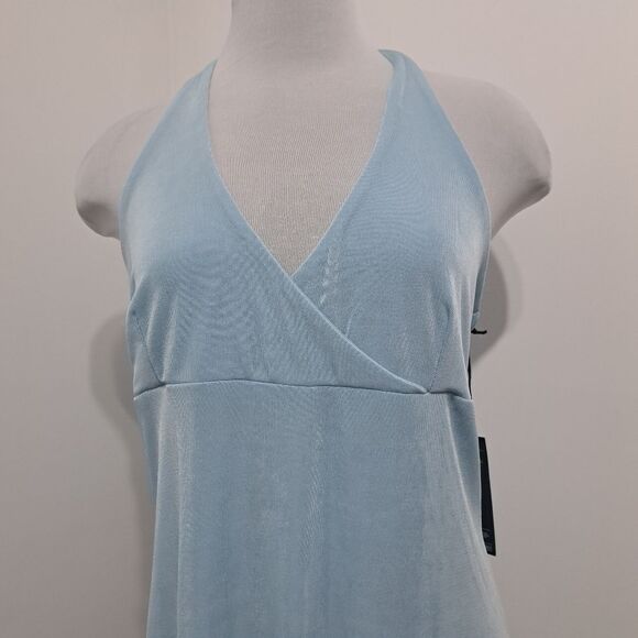 Finesse Dani Blueberry Halter Bodycon Mini Dress Size 1X NWT - Picture 12 of 14